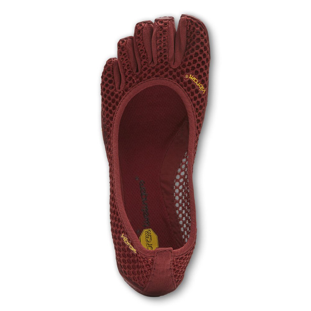 Vibram Five Fingers Womens Vi-B - Barefoot Shoes Burgundy - YLV502417